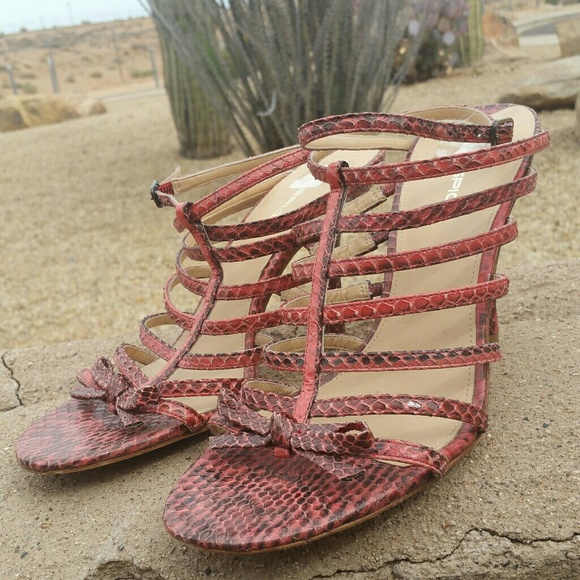 Via Spiga Shoes - ViA SpiGa sNaKesKin sAnDaLs. DeSiGn iN ItAly